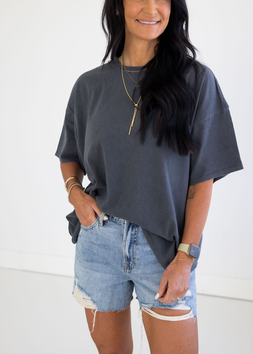 Teagen Mineral Wash Tee