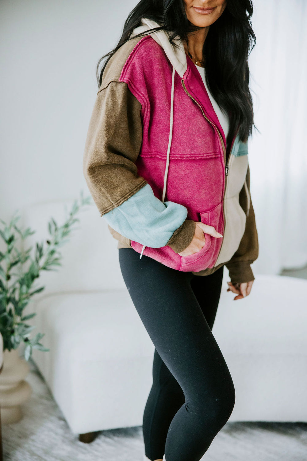 Liora Colorblock Hoodie