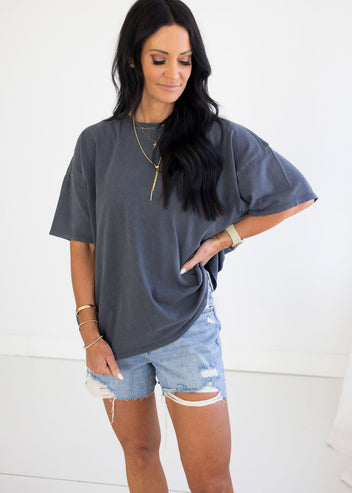 Teagen Mineral Wash Tee