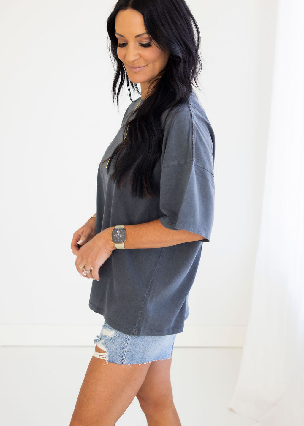 Teagen Mineral Wash Tee