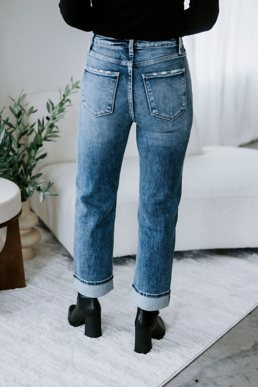 Martie Petra Cuffed Straight Jeans
