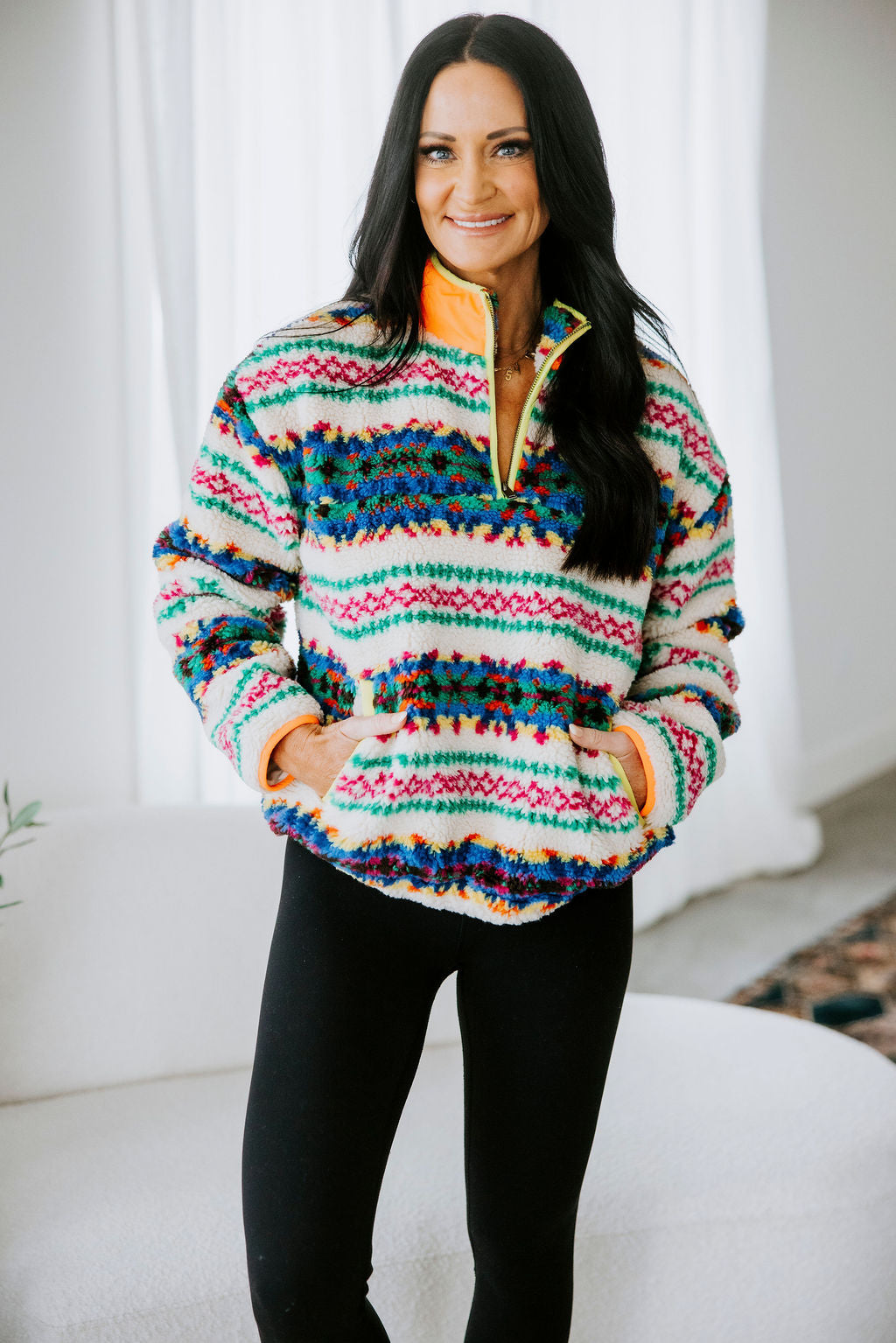 image of Alta Sherpa Half Zip Pullover