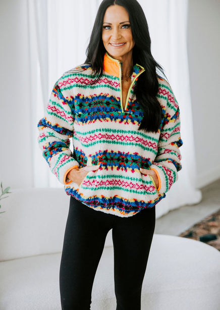 Alta Sherpa Half Zip Pullover product view