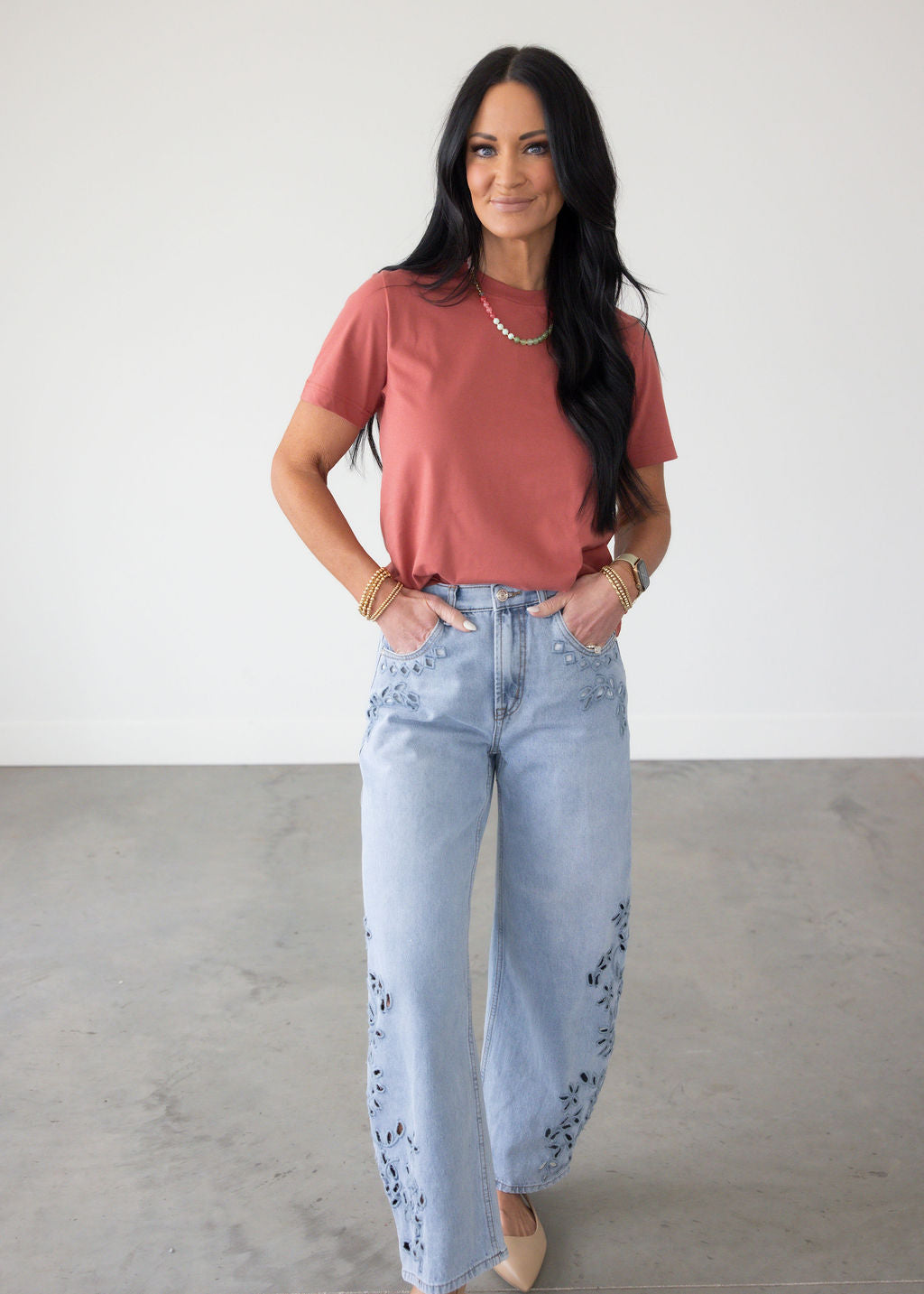 Not So Basic Basic Tee by Lily & Lottie