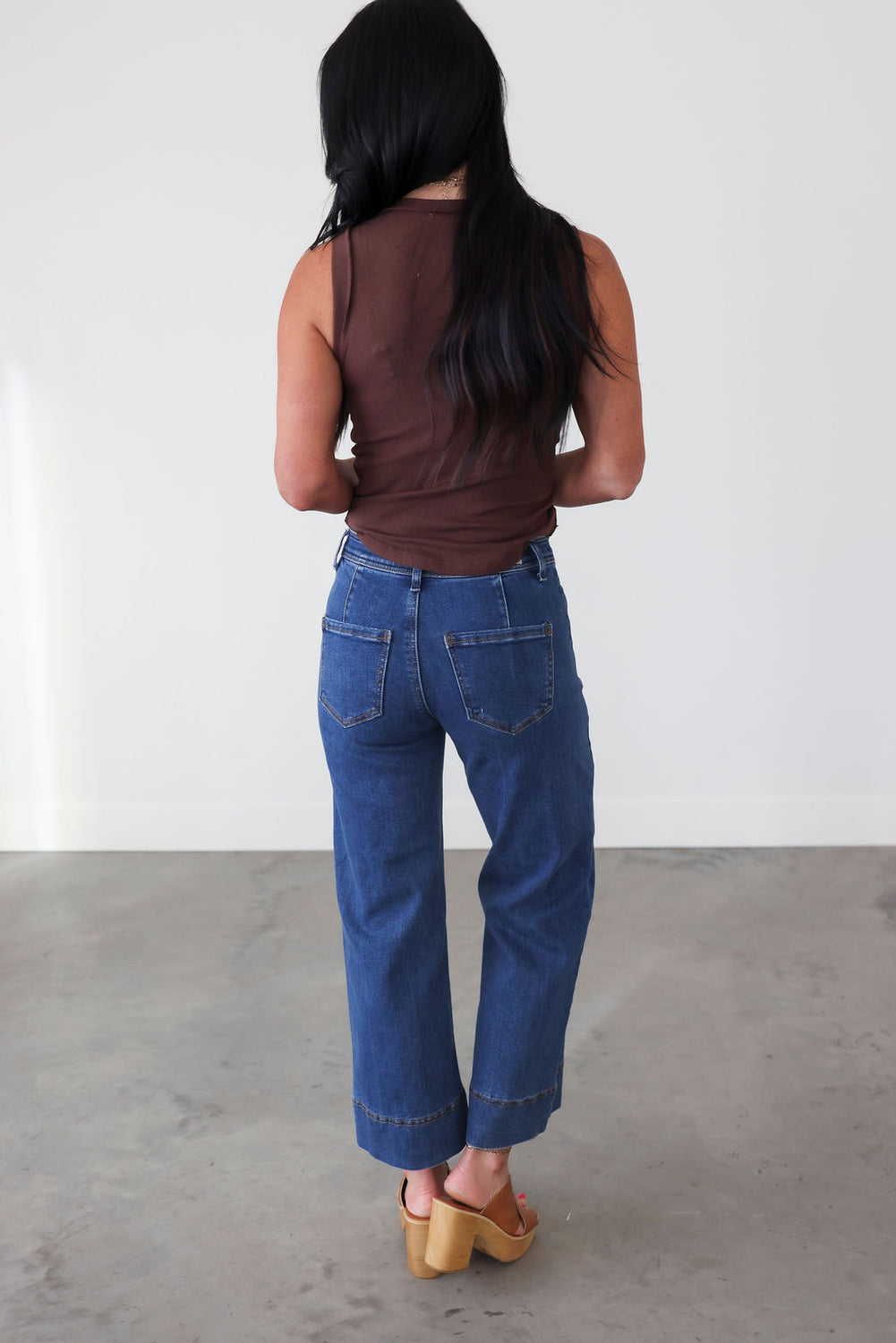 Salma Exposed Seam Tank