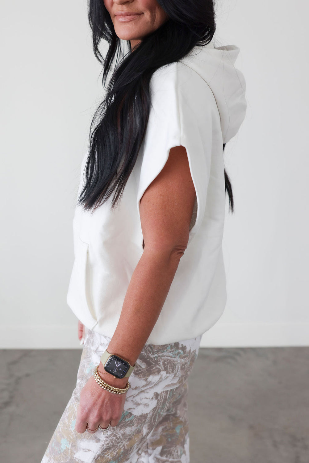 Kenley Sleeveless Hoodie