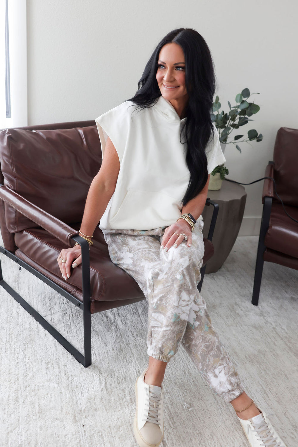 Kenley Sleeveless Hoodie