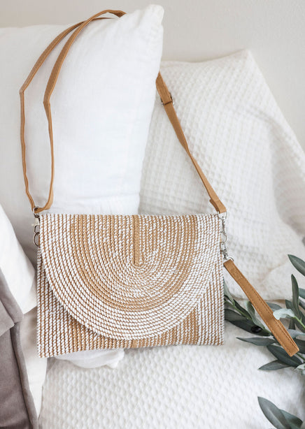 Woven Envelope Clutch product view