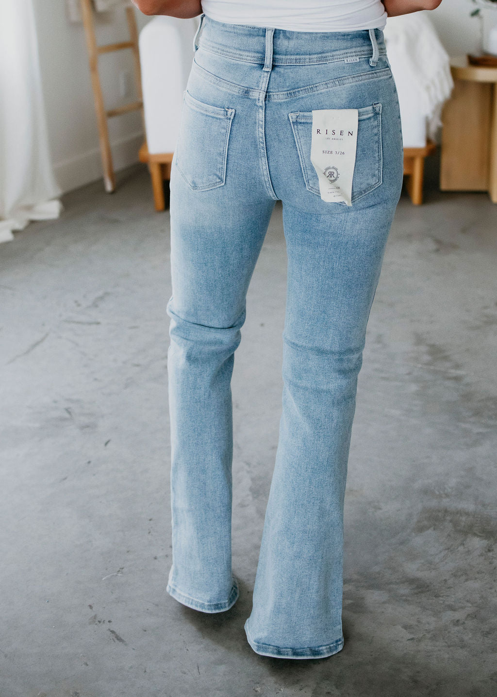 Nia Risen Straight Leg Jean