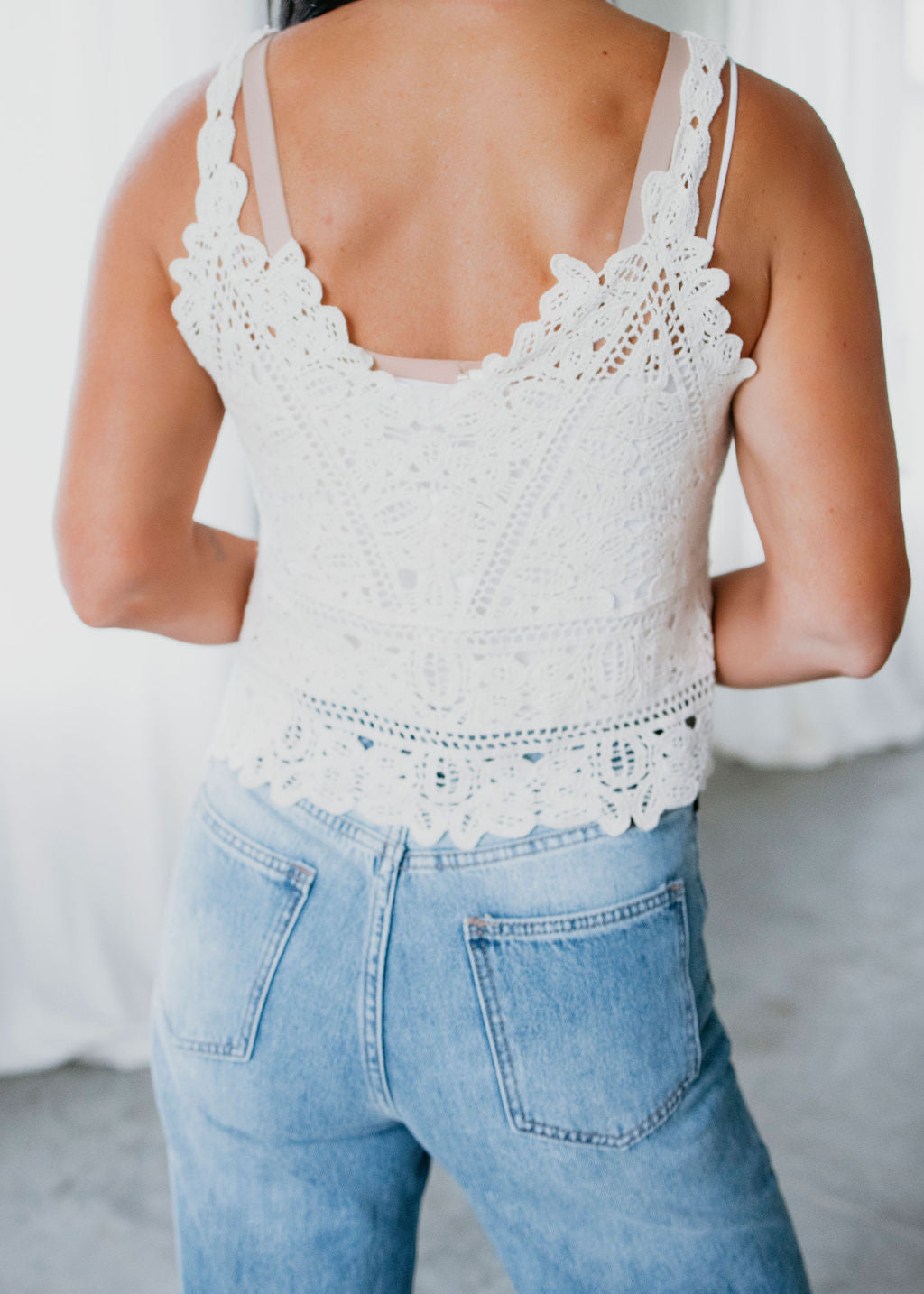 Deja Crochet Cami Top