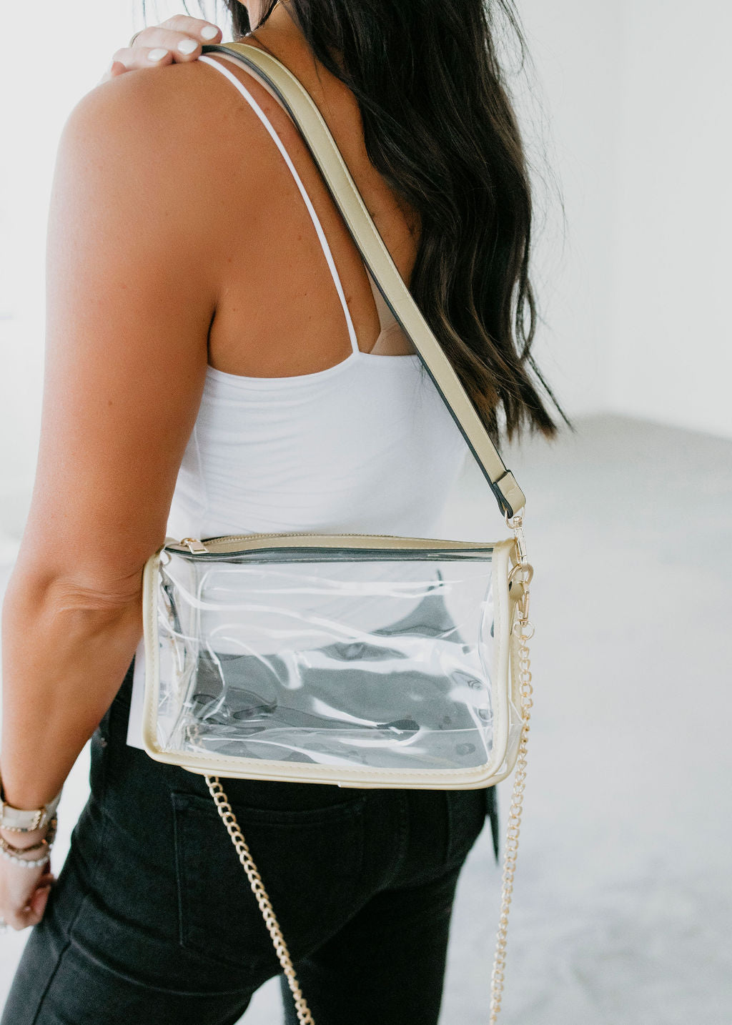 Rowe Clear Crossbody Bag