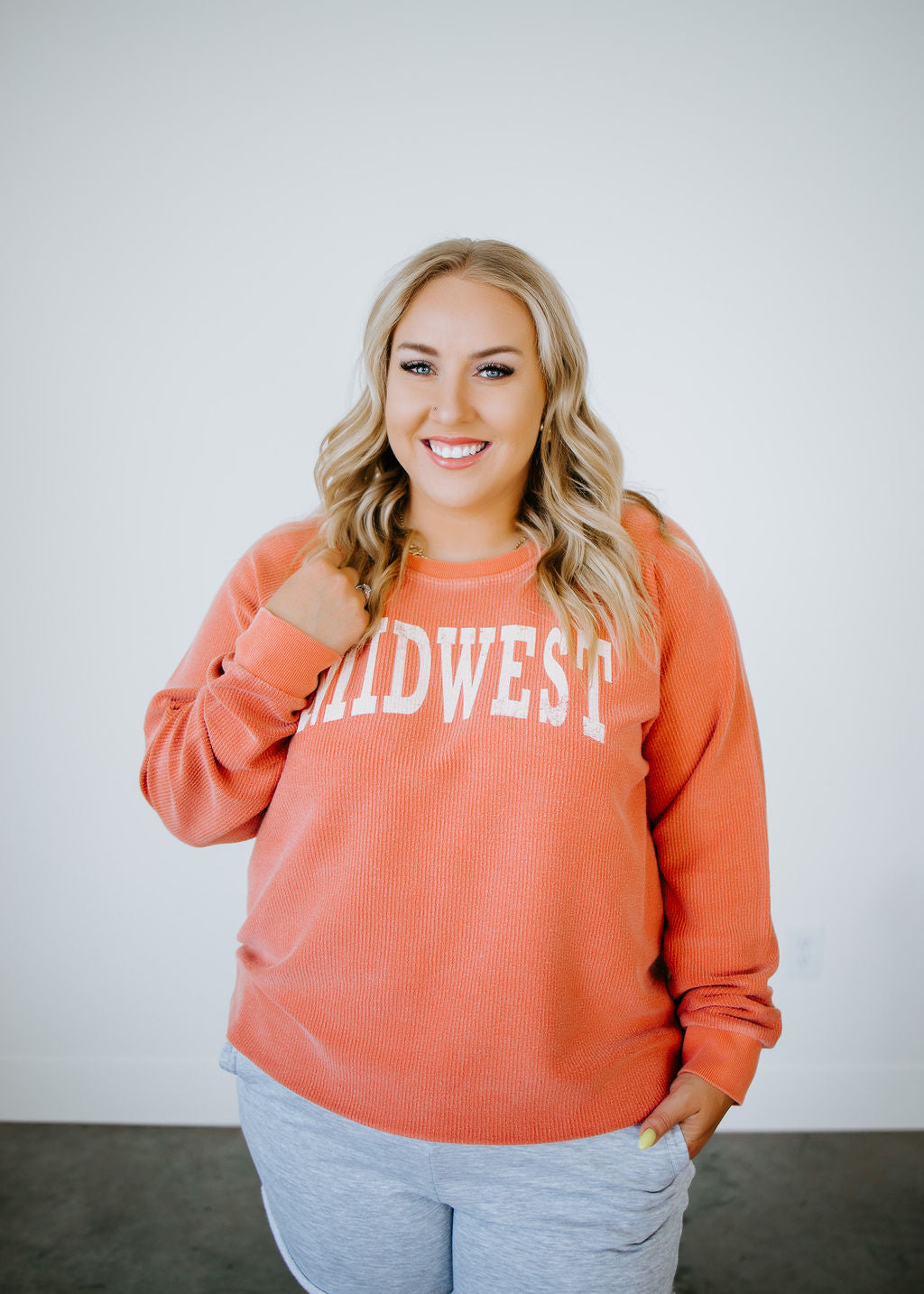 Midwest Ribbed Sweatshirt