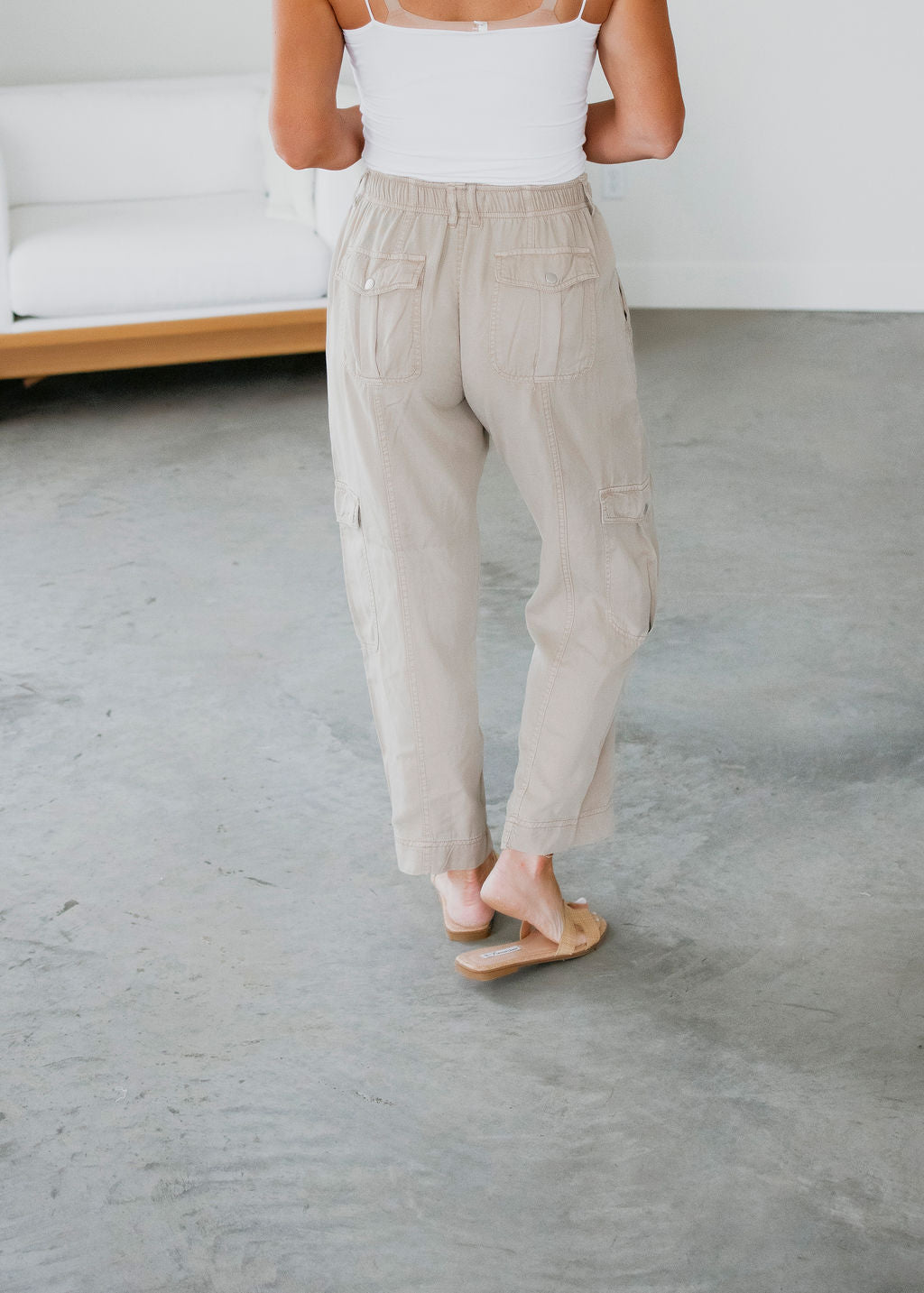 Liz Risen Tencel Cargo Pants