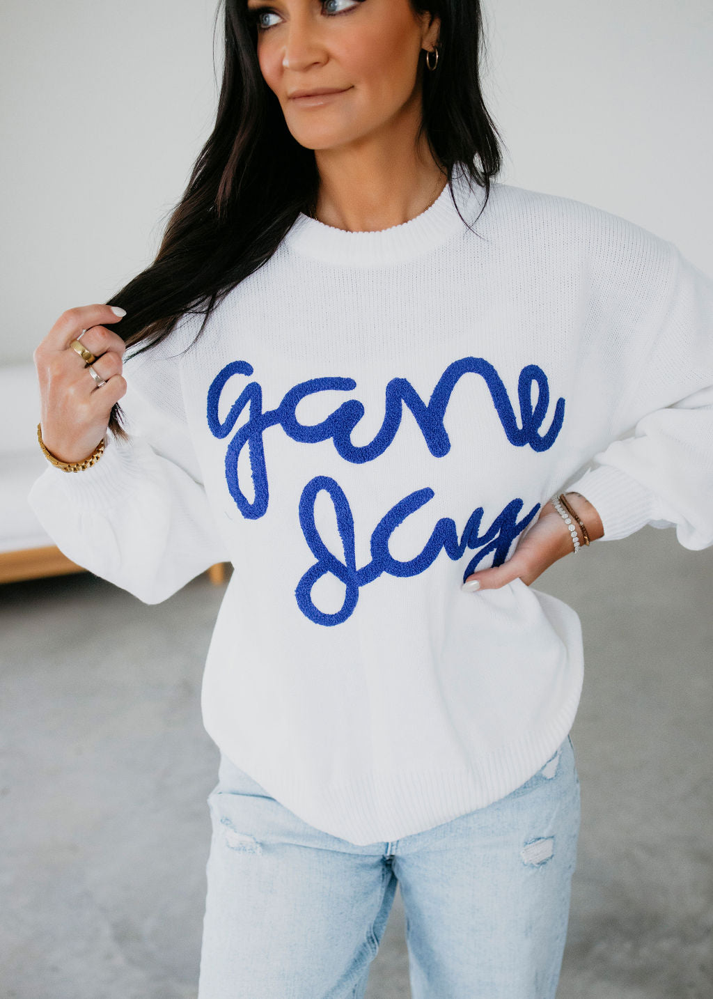 Game Day Knit Sweater