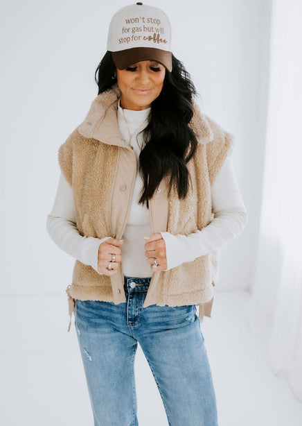 Cailee Sherpa Vest product view