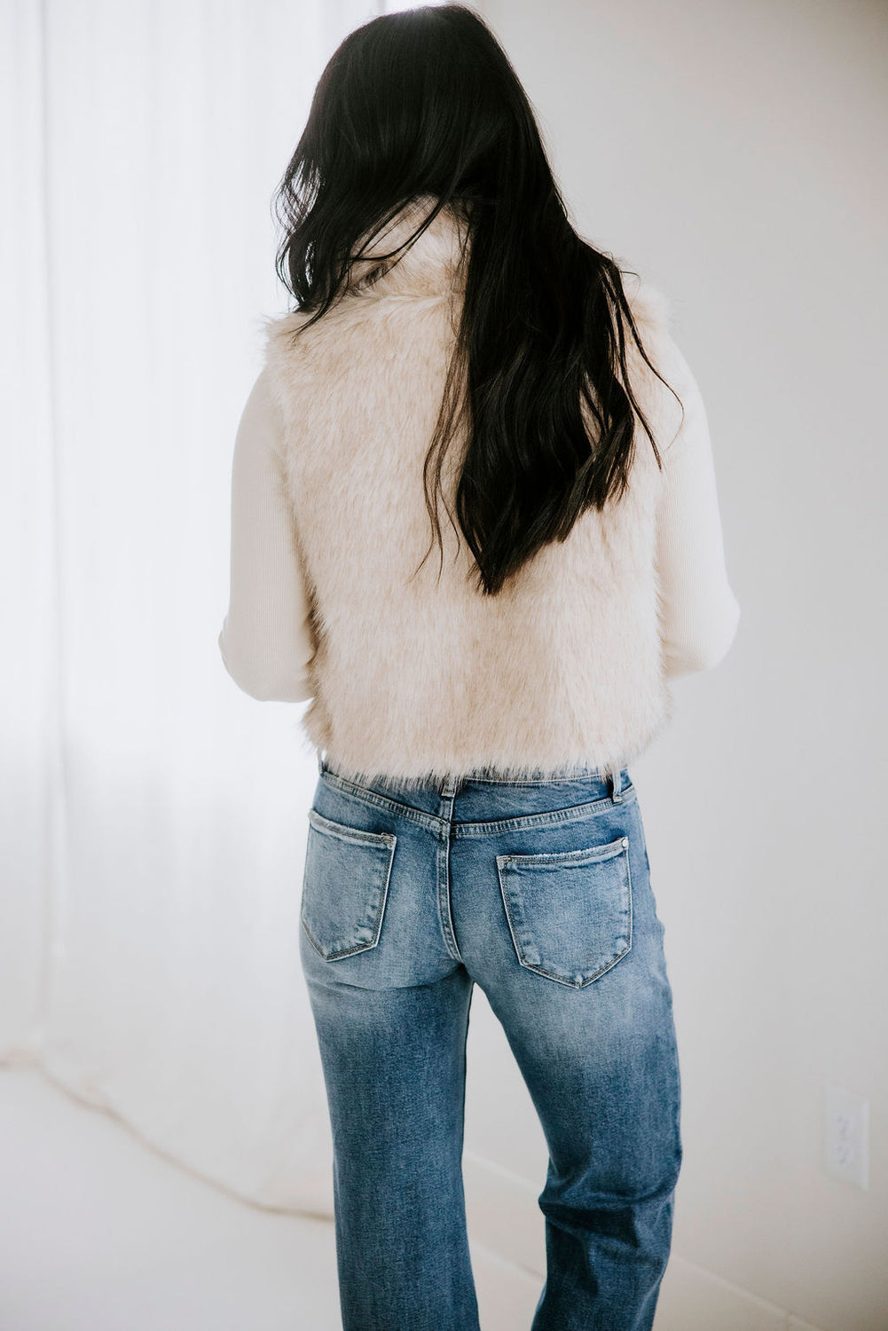 Quiet Luxe Fur Vest