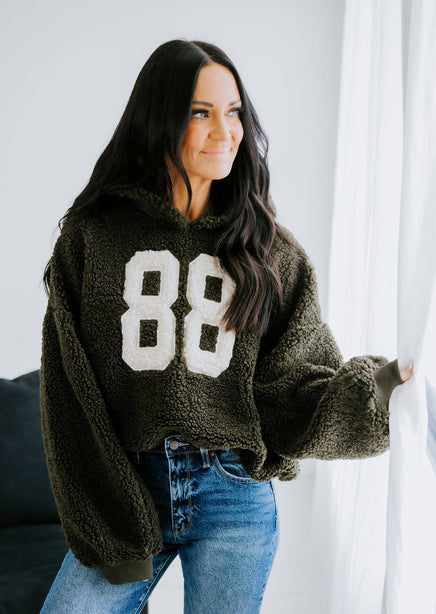 88 Oversized Fleece Pullover product view