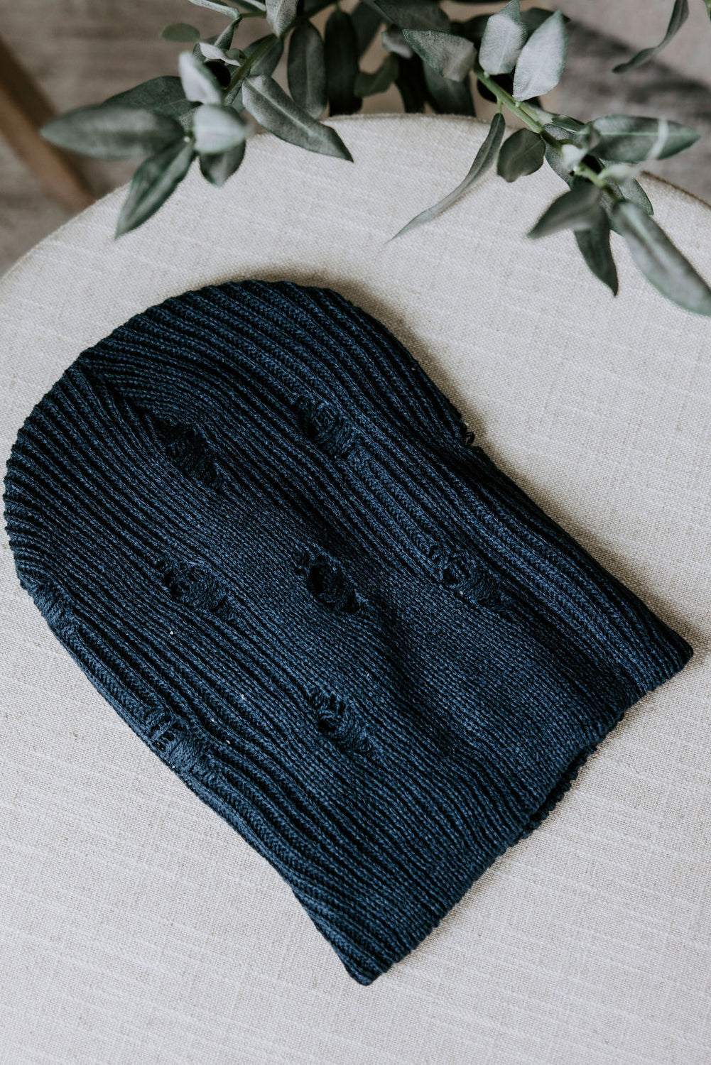 Coastline Distressed Vintage Beanie