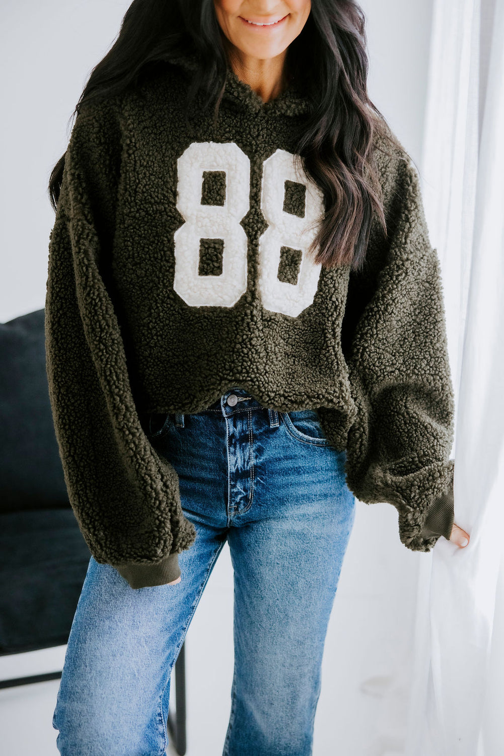 88 Oversized Fleece Pullover