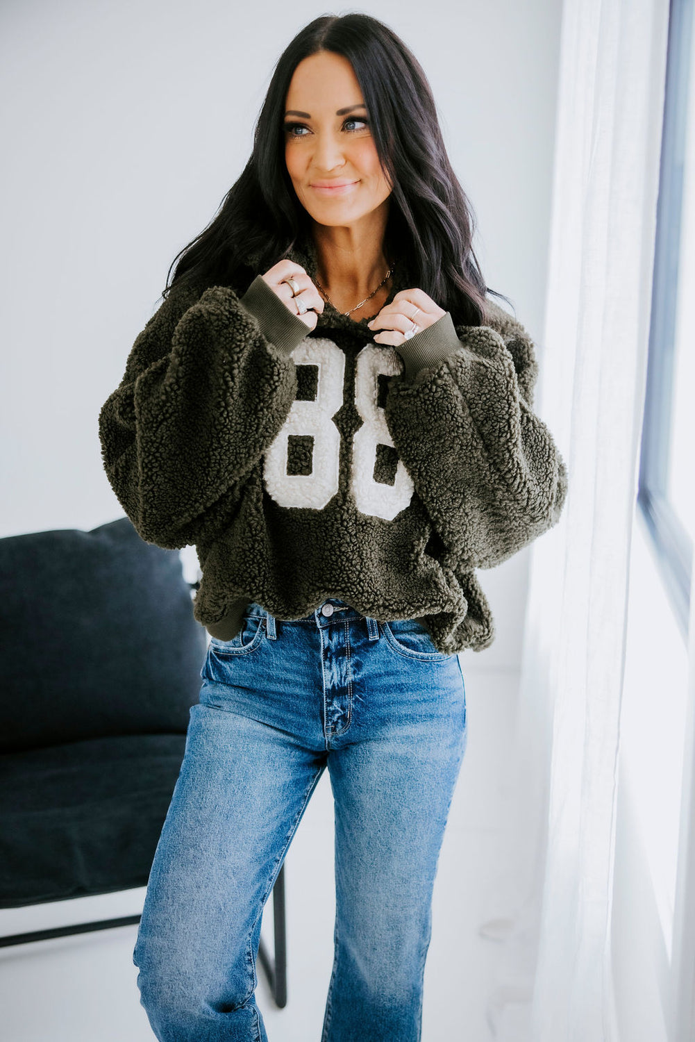 88 Oversized Fleece Pullover