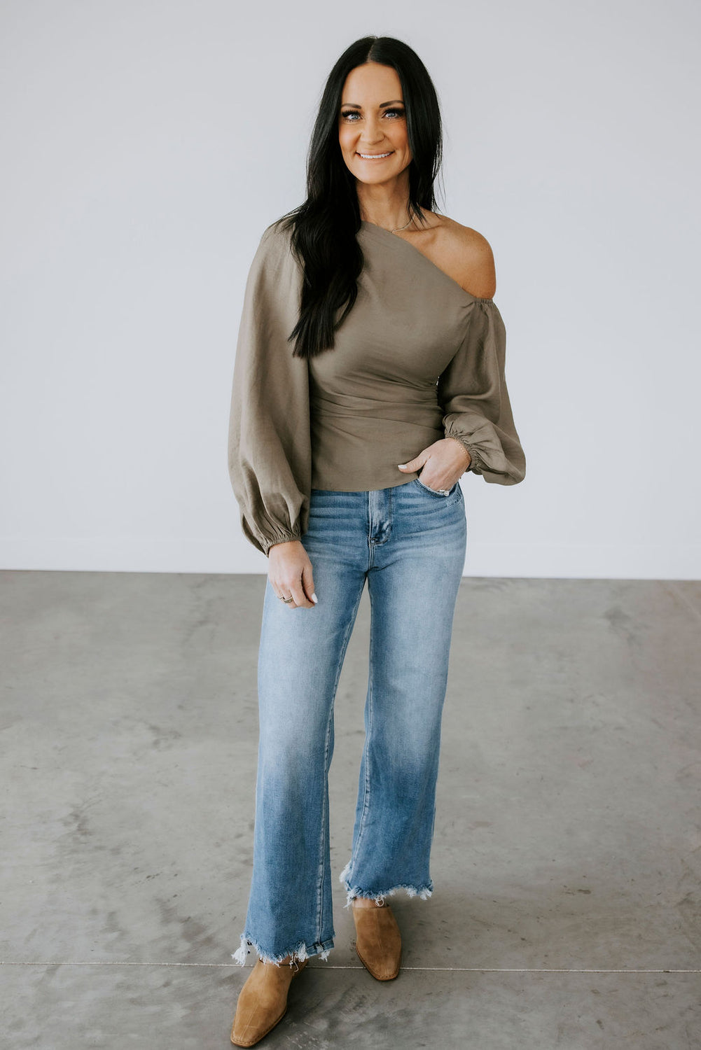 Mandie One Shoulder Top