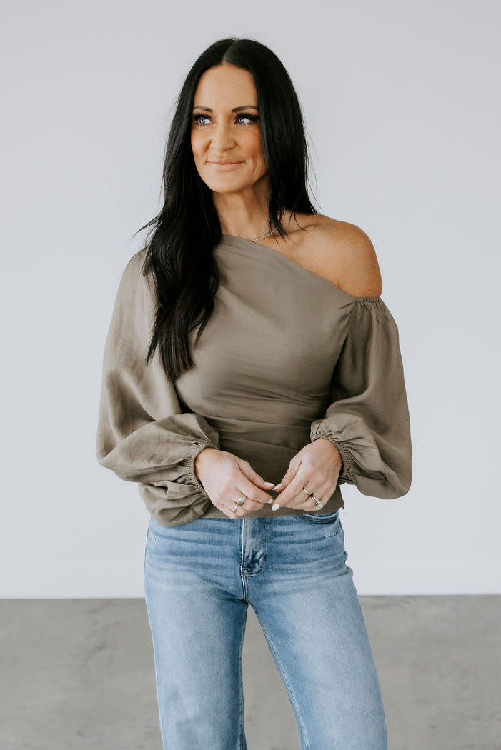 image of Mandie One Shoulder Top