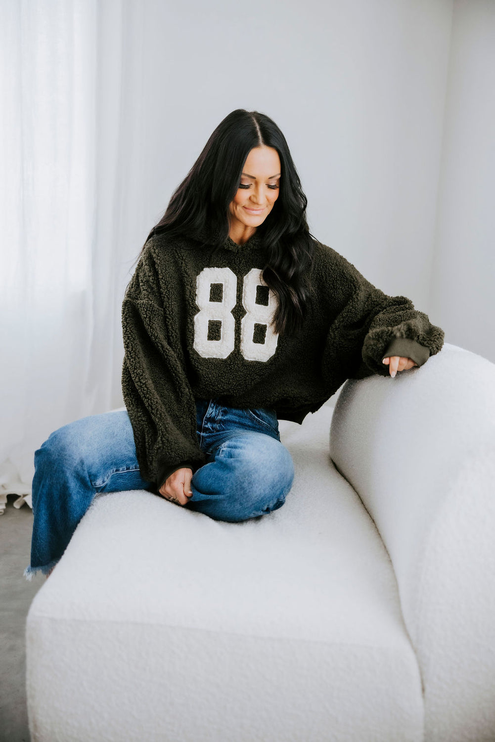 88 Oversized Fleece Pullover