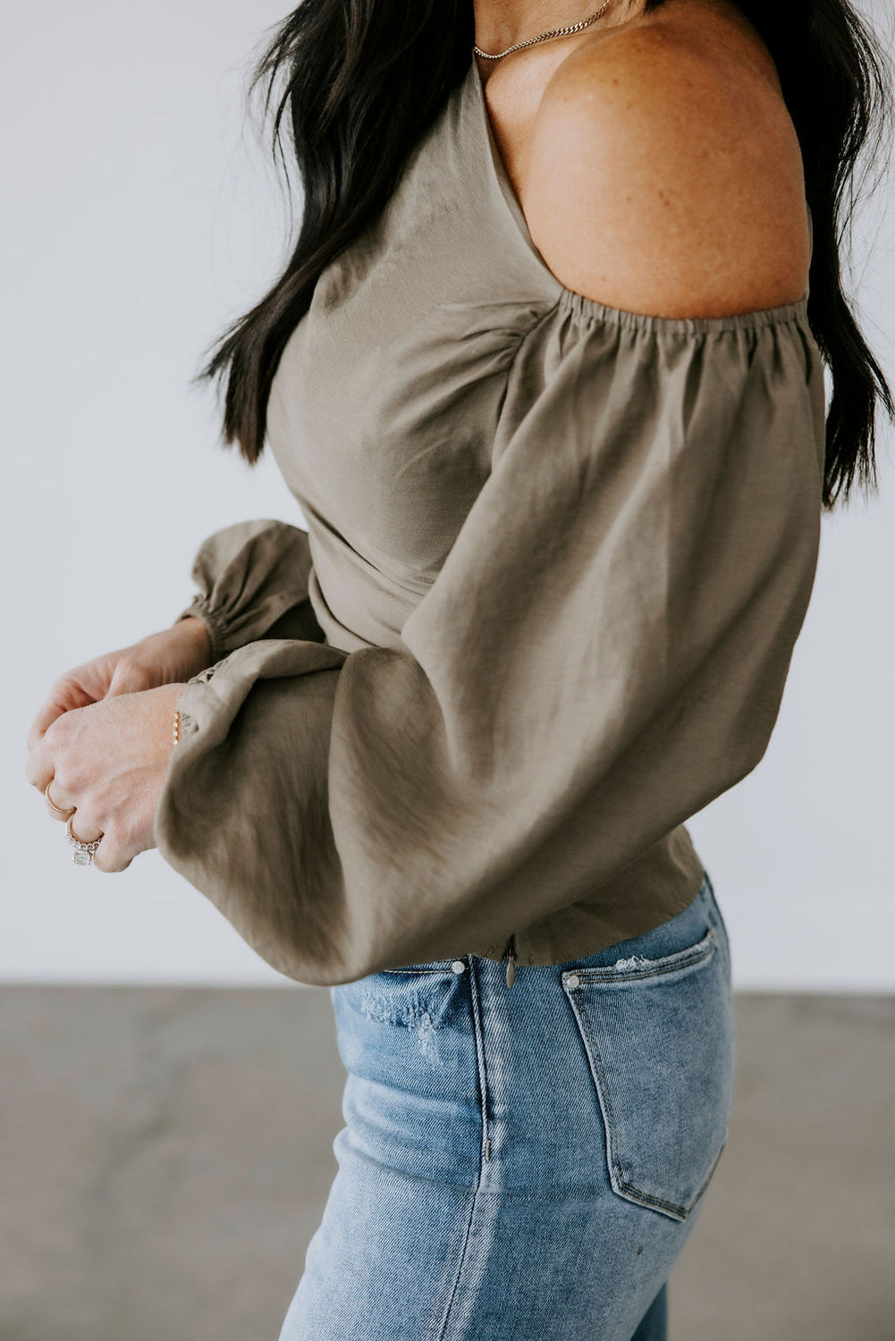 Mandie One Shoulder Top