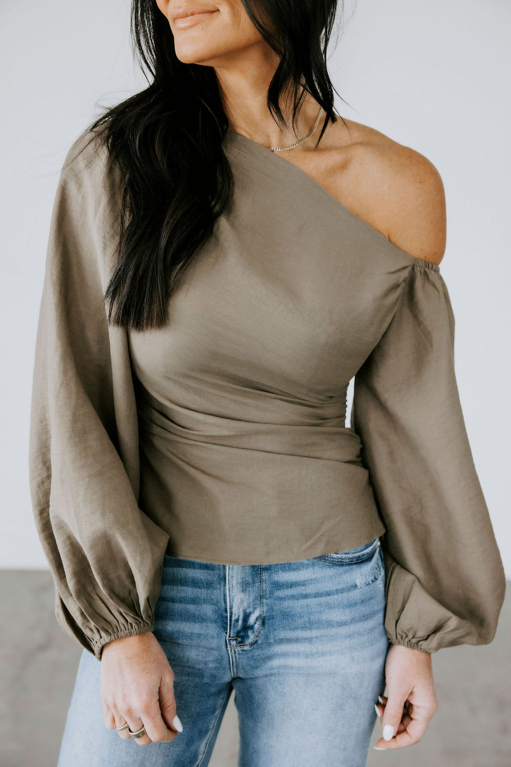 Mandie One Shoulder Top