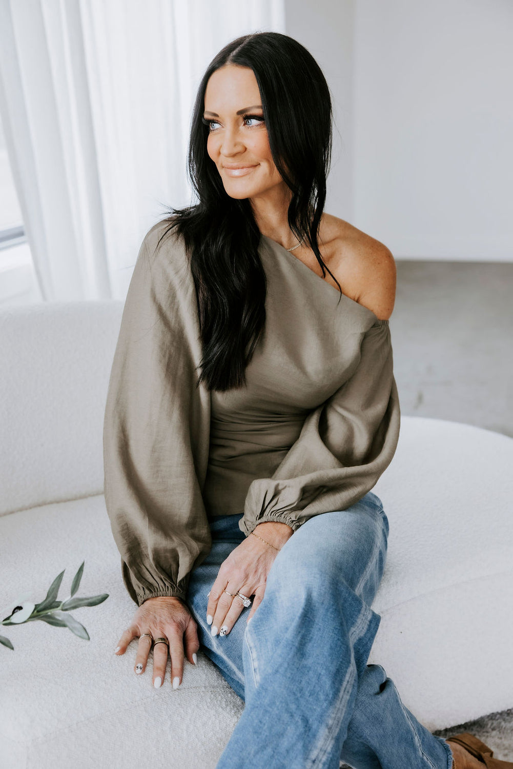 Mandie One Shoulder Top