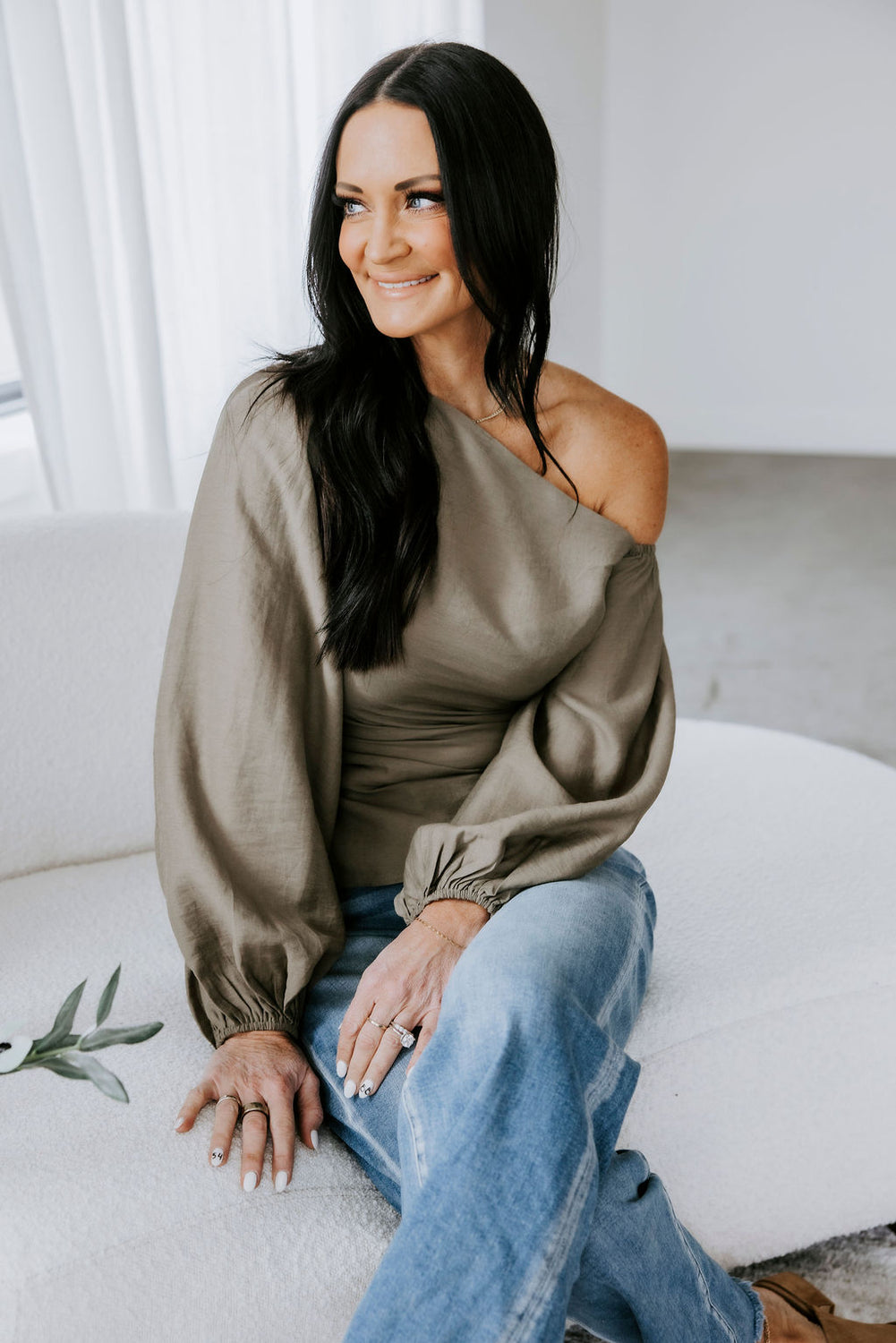 Mandie One Shoulder Top