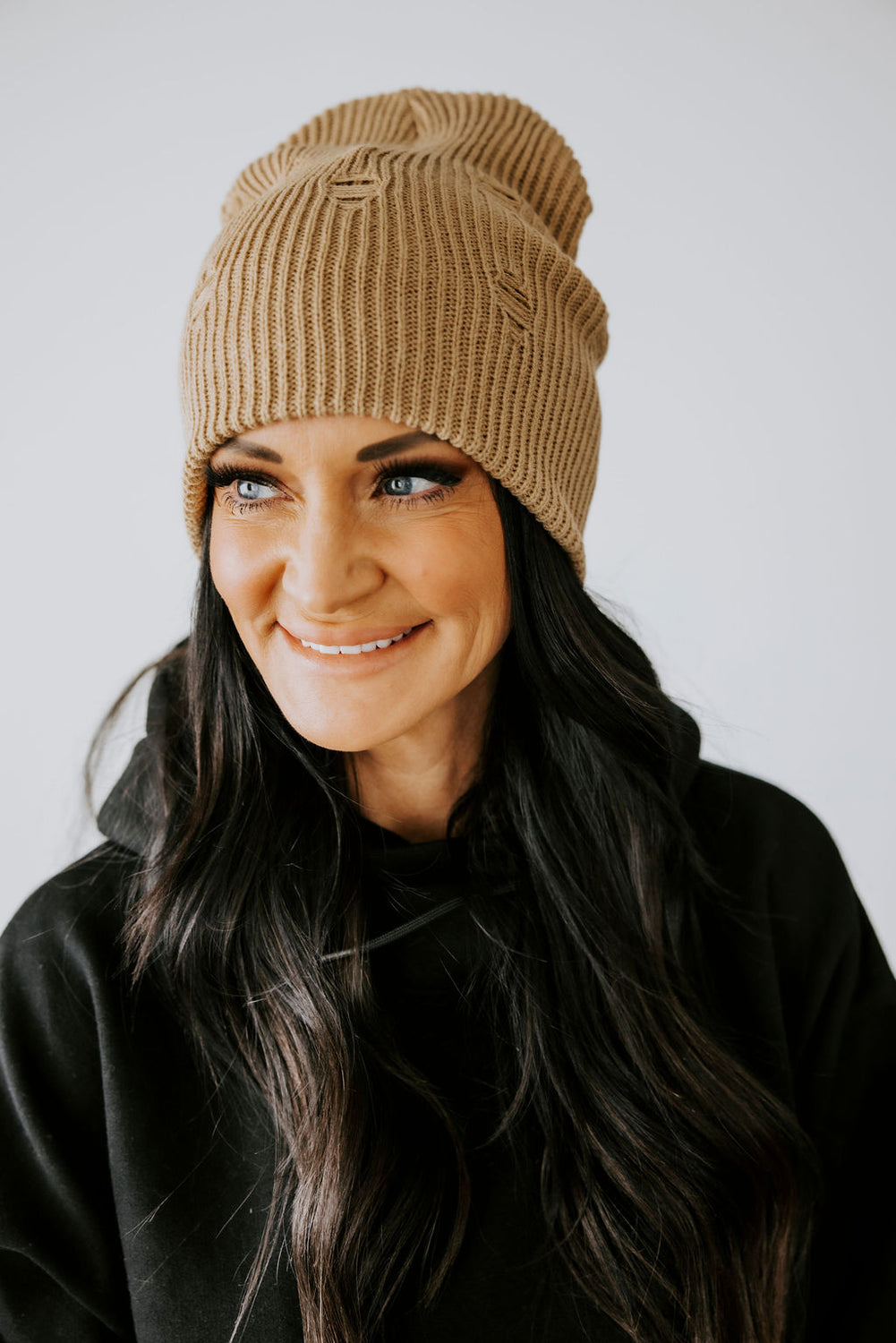 Coastline Distressed Vintage Beanie