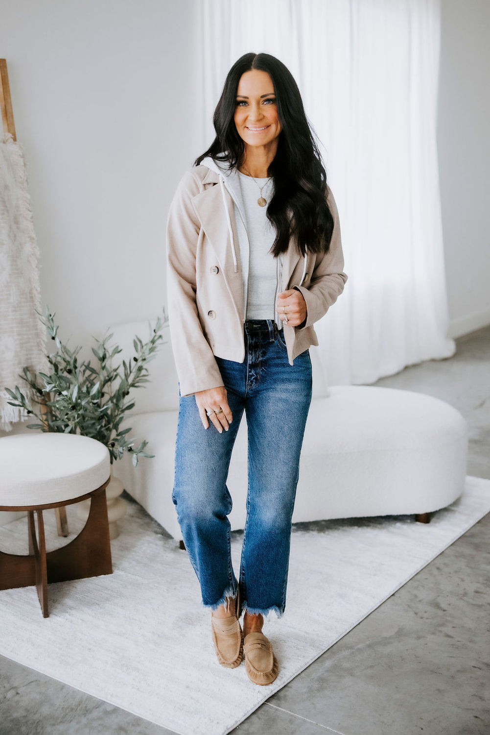 Constance Twofer Crop Jacket