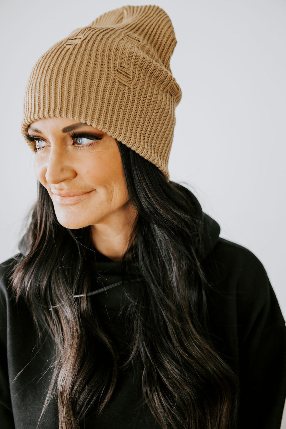 Coastline Distressed Vintage Beanie