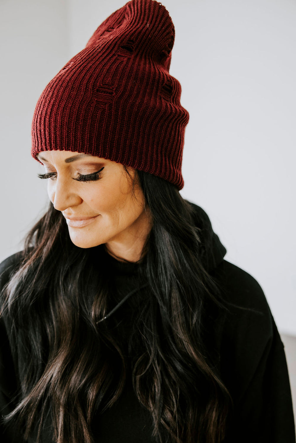 Coastline Distressed Vintage Beanie