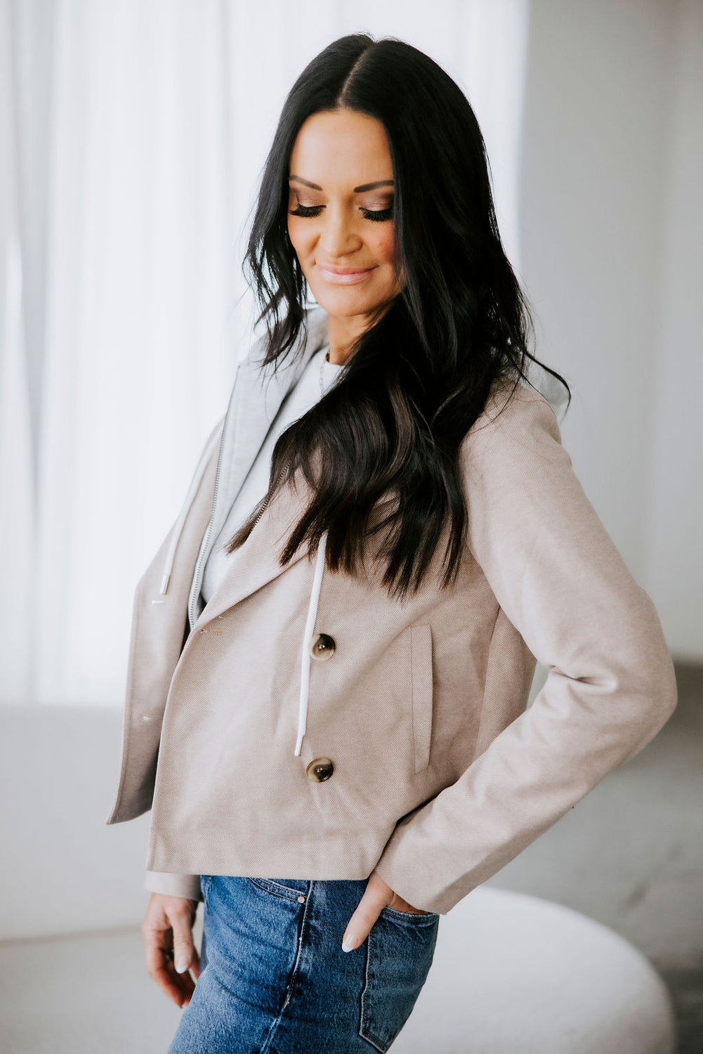 Constance Twofer Crop Jacket