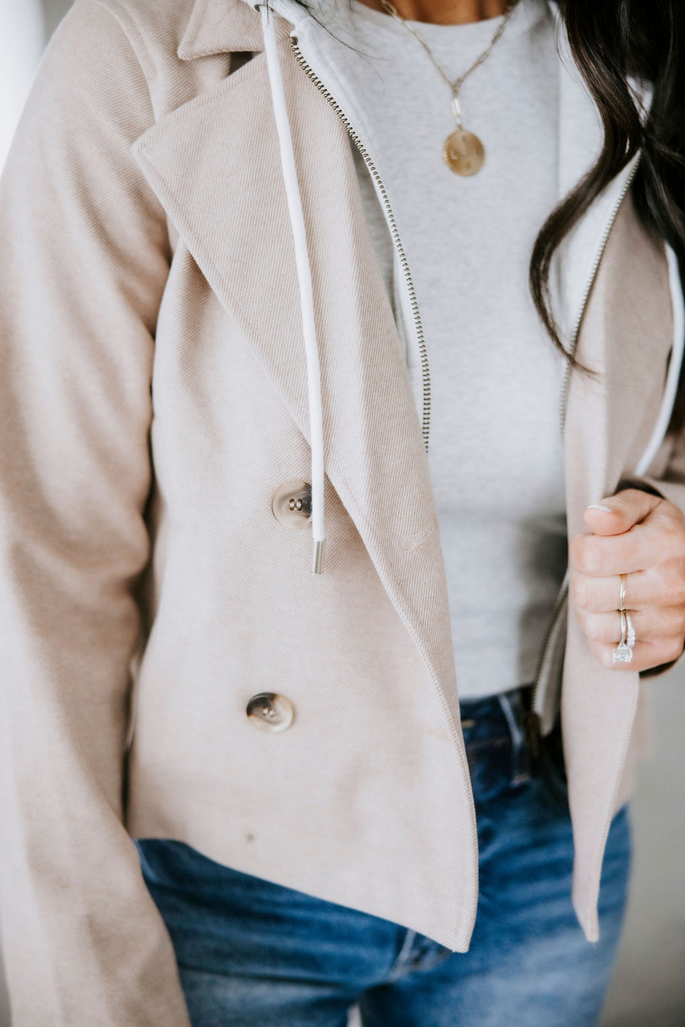 Constance Twofer Crop Jacket