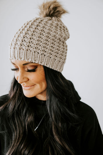 Playful Pom Beanie