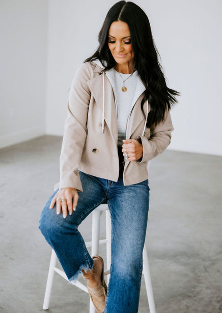 Constance Twofer Crop Jacket product view