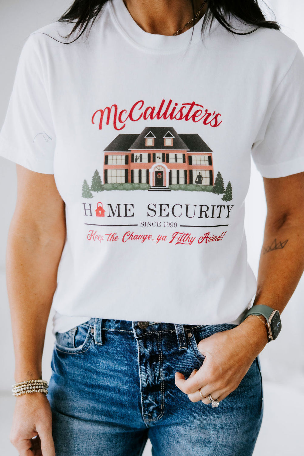 McCallister's Home Security Graphic Tee