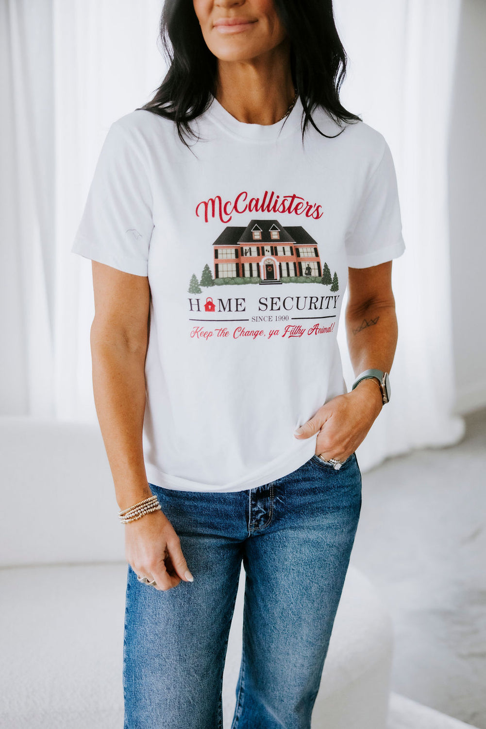 McCallister's Home Security Graphic Tee