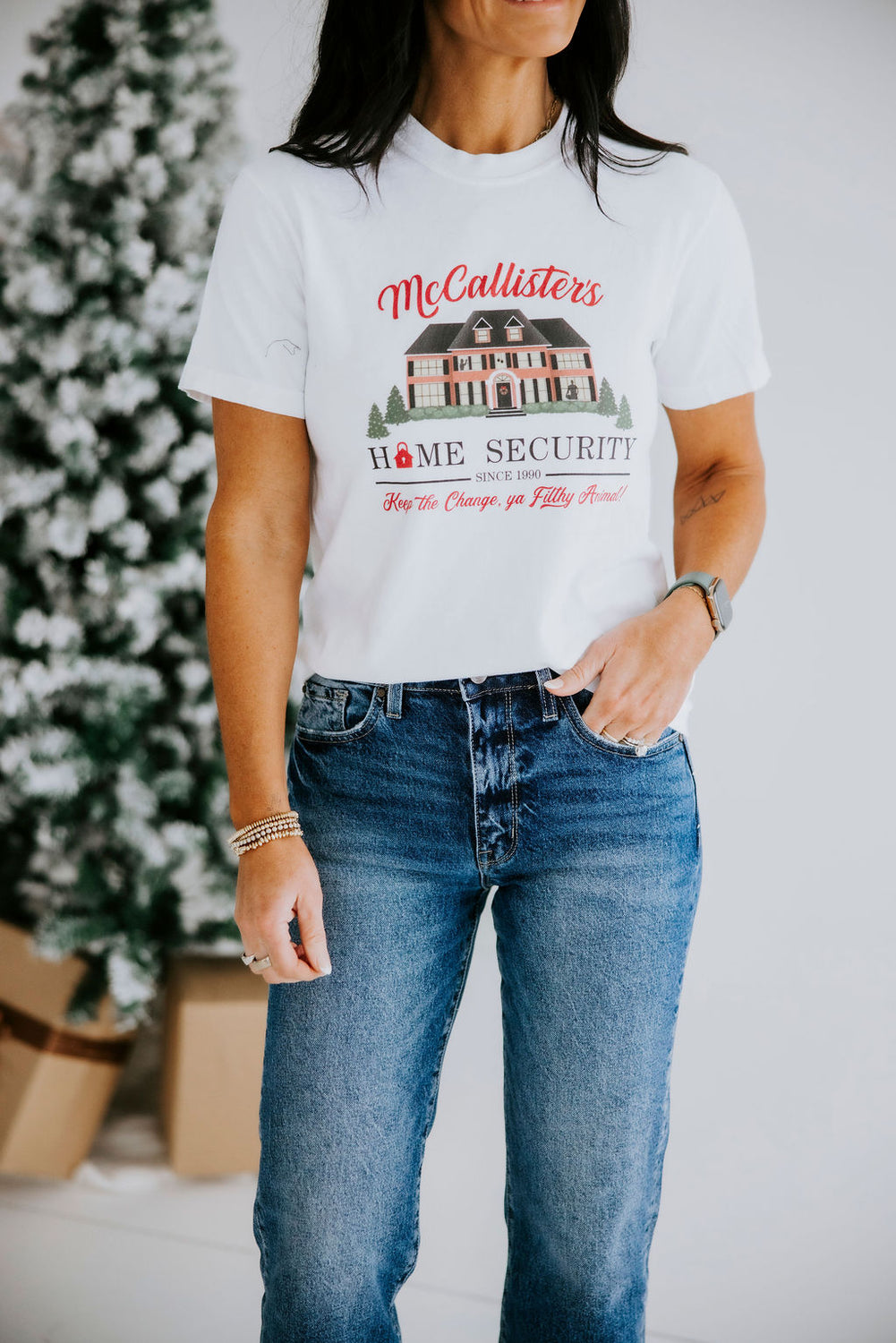 McCallister's Home Security Graphic Tee