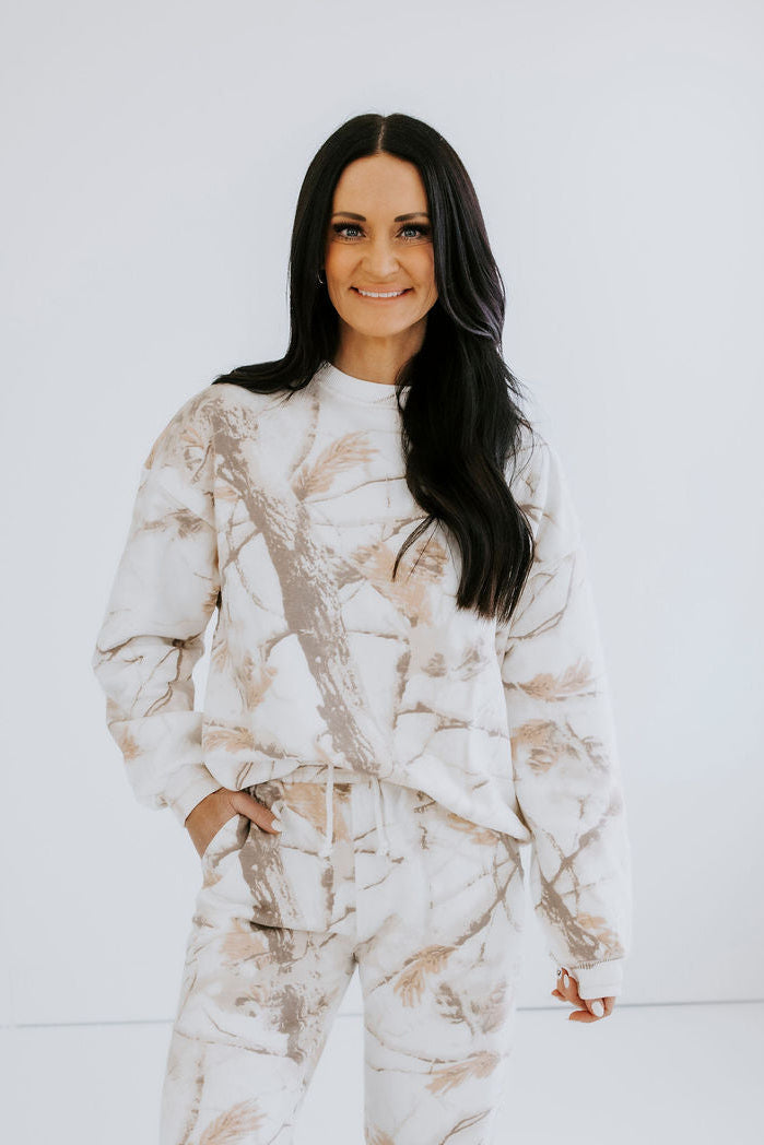 Sand Dune Camo Crew by Lily & Lottie