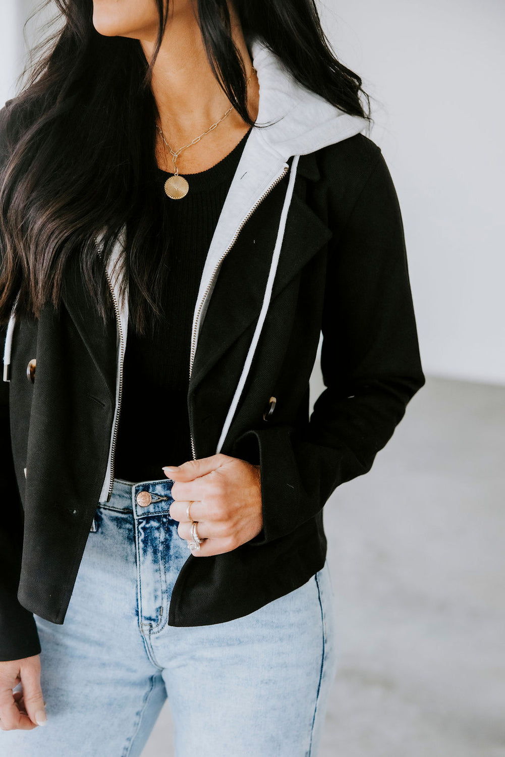 Constance Twofer Crop Jacket
