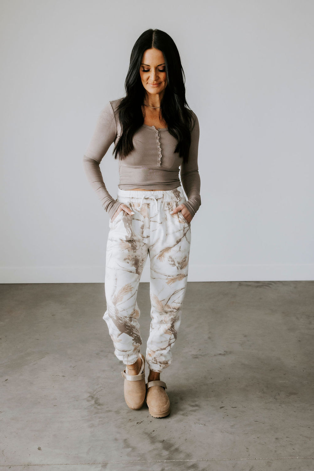 Sand Dune Camo Jogger by Lily & Lottie