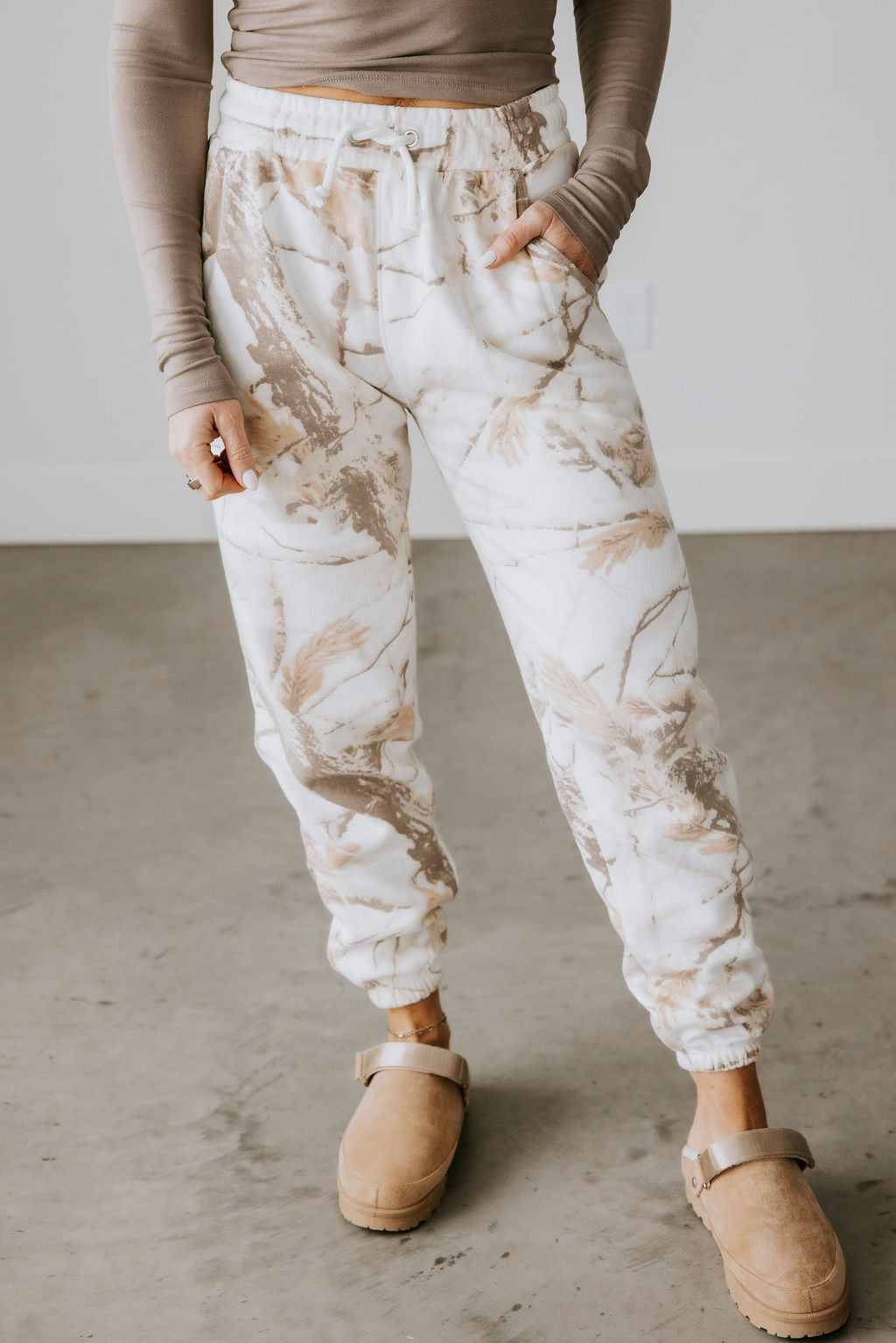 image of Sand Dune Camo Jogger by Lily & Lottie