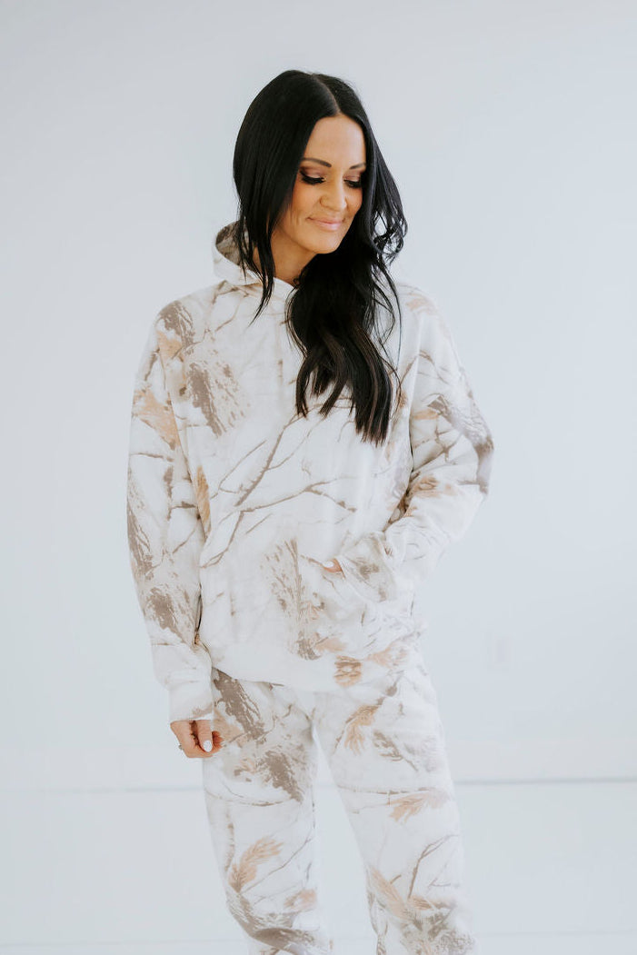 Sand Dune Camo Hoodie by Lily & Lottie