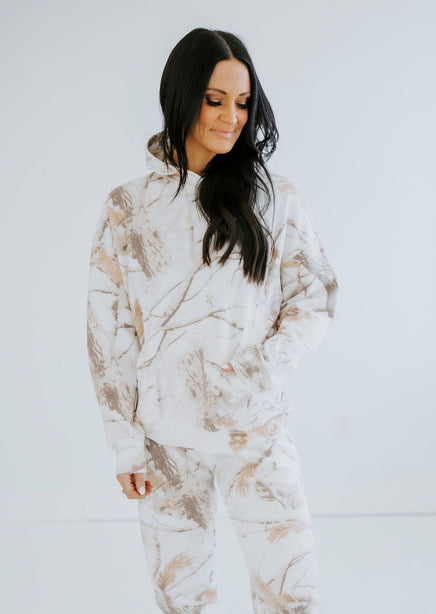Sand Dune Camo Hoodie by Lily & Lottie product view