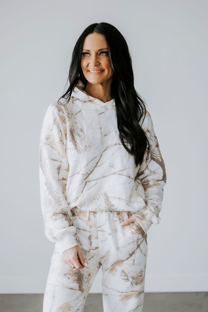 Sand Dune Camo Hoodie by Lily & Lottie