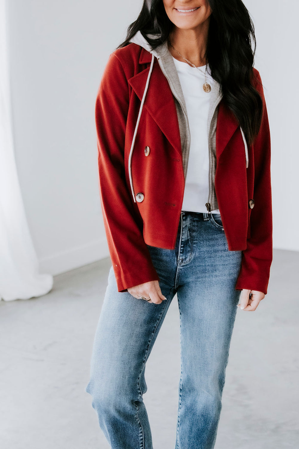 Constance Twofer Crop Jacket